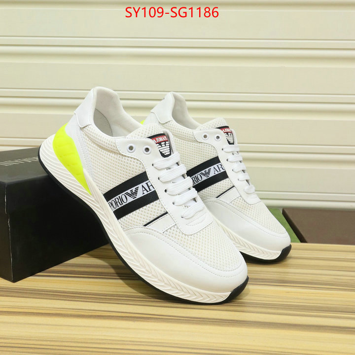 Men shoes-Armani best replica quality ID: SG1186 $: 109USD