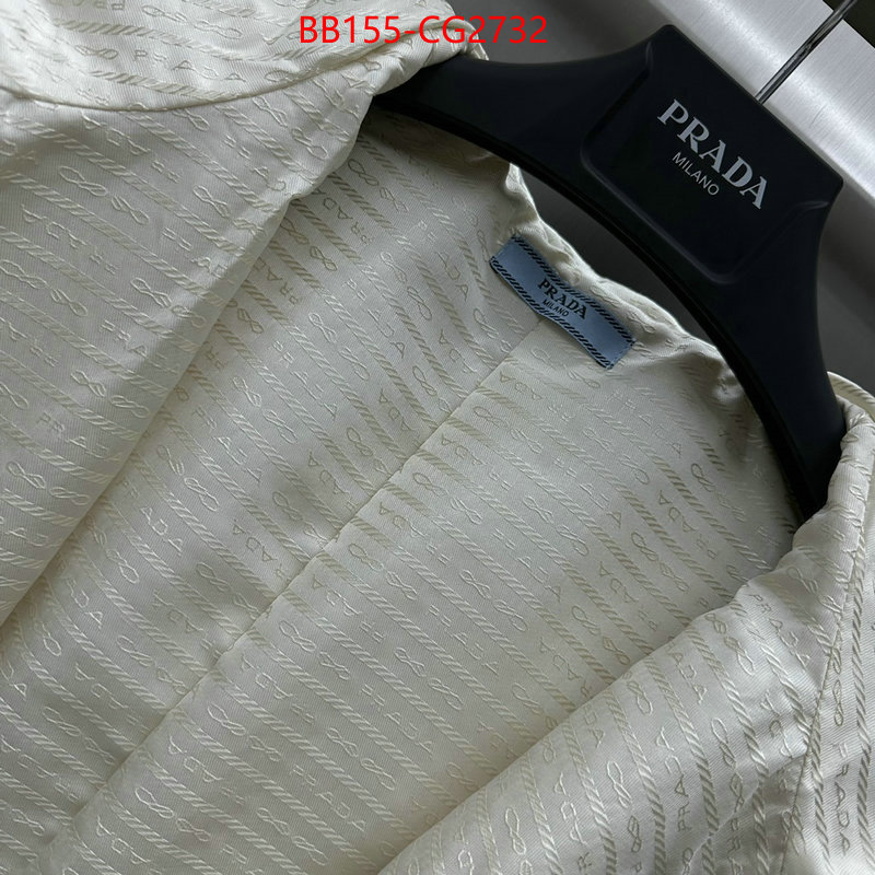 Clothing-Prada replicas buy special ID: CG2732 $: 155USD