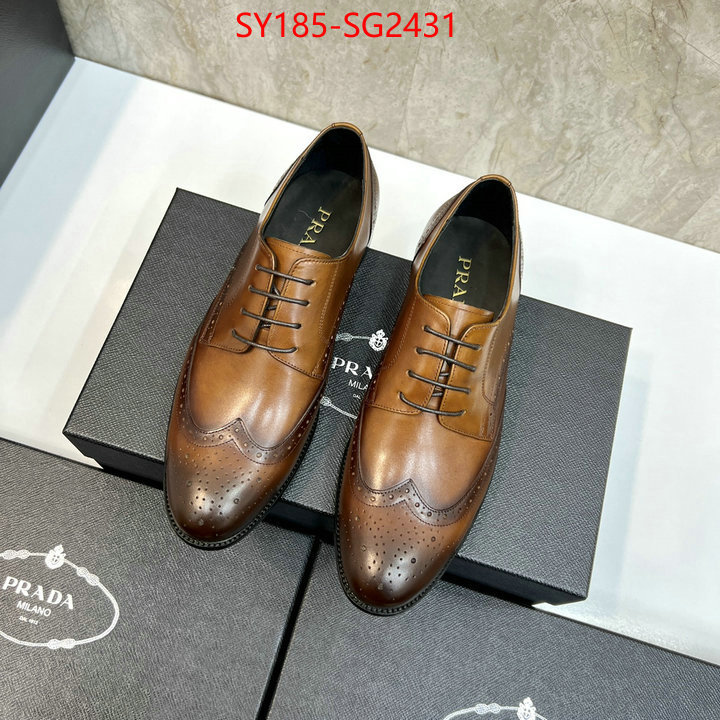 Men shoes-Prada best site for replica ID: SG2431 $: 185USD