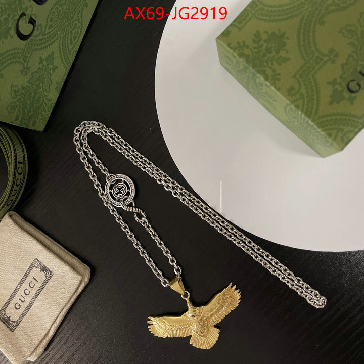 Jewelry-Gucci fake designer ID: JG2919 $: 69USD
