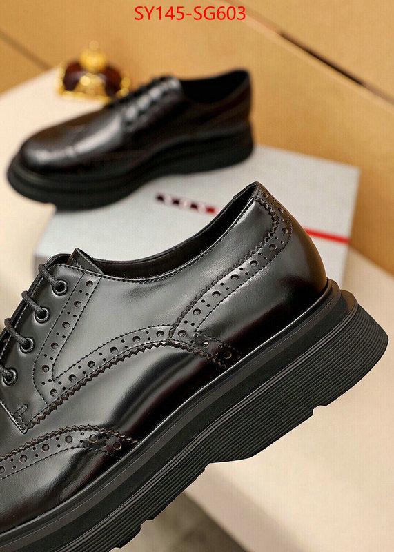 Men shoes-Prada top designer replica ID: SG603 $: 145USD