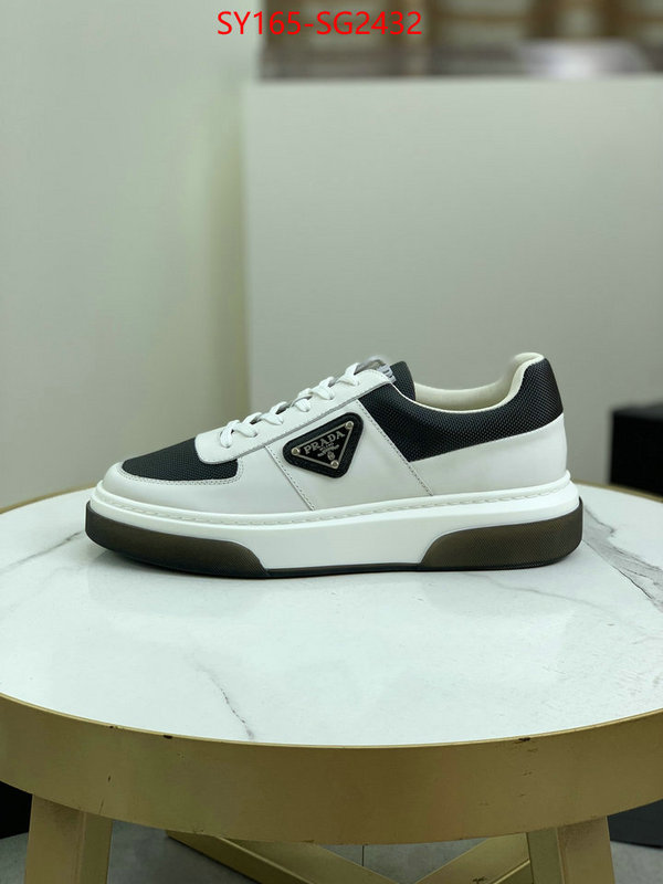 Men shoes-Prada 1:1 replica wholesale ID: SG2432 $: 165USD