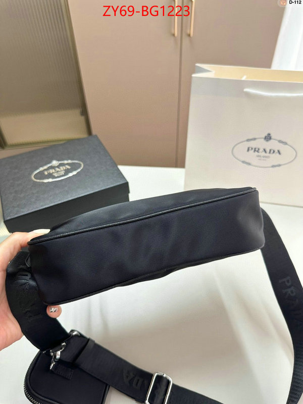 Prada Bags (4A)-Diagonal- 1:1 replica wholesale ID: BG1223 $: 69USD