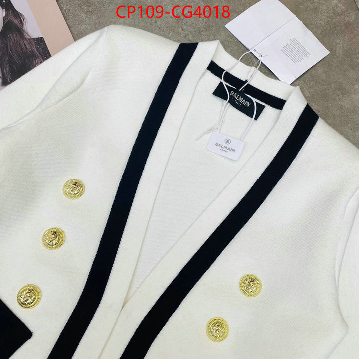 Clothing-Balmain replica ID: CG4018 $: 109USD