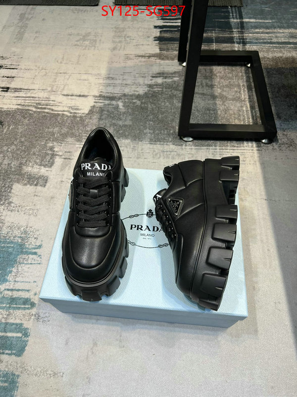 Men shoes-Prada best wholesale replica ID: SG597 $: 125USD