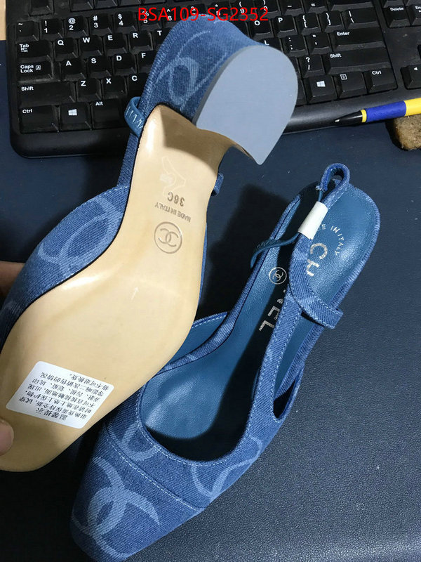 Women Shoes-Chanel designer 1:1 replica ID: SG2352 $: 109USD