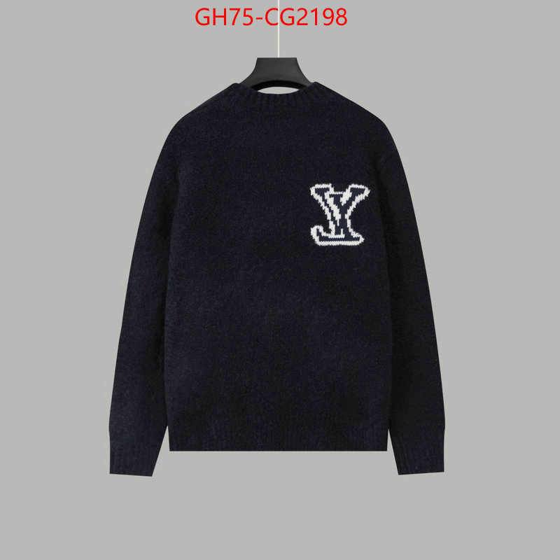 Clothing-LV wholesale imitation designer replicas ID: CG2198 $: 75USD