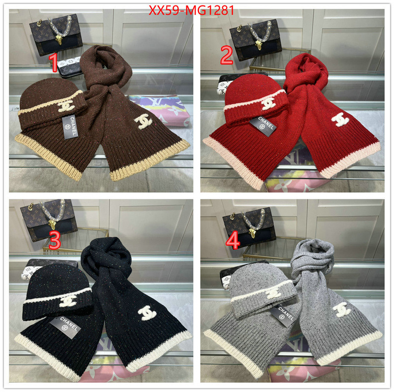 Scarf-Chanel top brands like ID: MG1281 $: 59USD