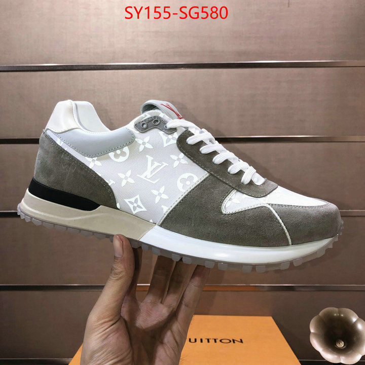 Men Shoes-LV aaaaa class replica ID: SG580 $: 155USD