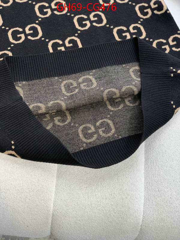 Clothing-Gucci designer fake ID: CG476 $: 69USD