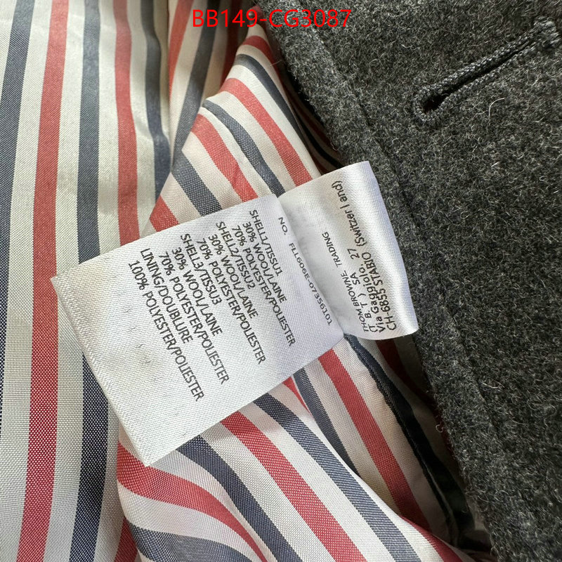 Clothing-Thom Browne can i buy replica ID: CG3087 $: 149USD