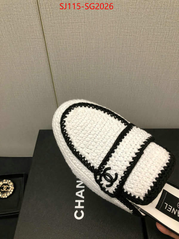 Women Shoes-Chanel the highest quality fake ID: SG2026 $: 115USD