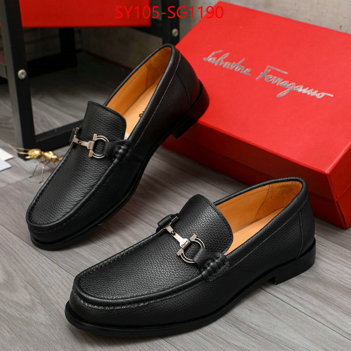 Men shoes-Ferragamo designer fake ID: SG1190 $: 105USD