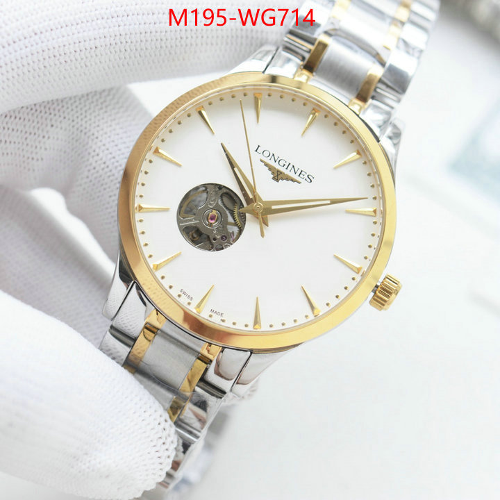 Watch(TOP)-Longines replica us ID: WG714 $: 195USD