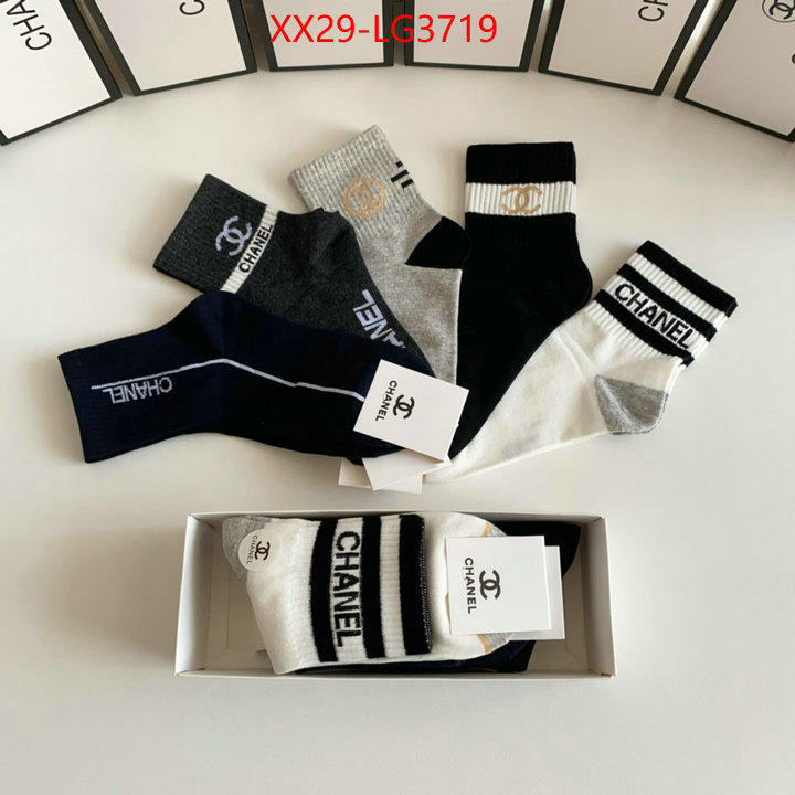 Sock-Chanel replcia cheap ID: LG3719 $: 29USD