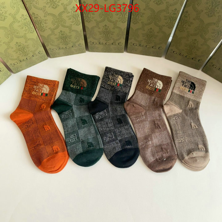 Sock-Gucci fake ID: LG3796 $: 29USD