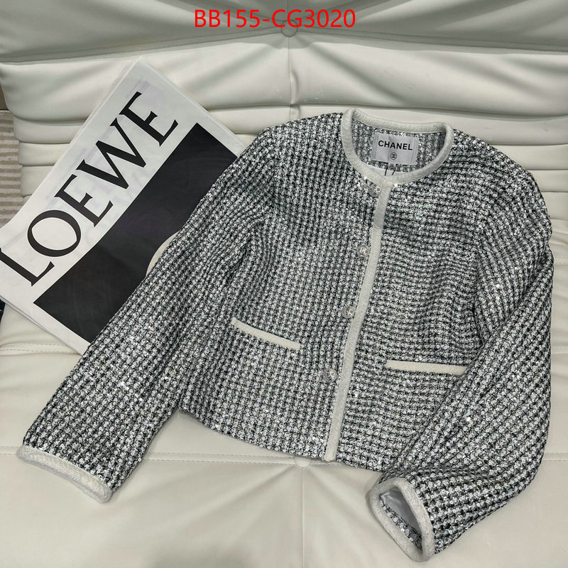 Clothing-Chanel sale ID: CG3020 $: 155USD