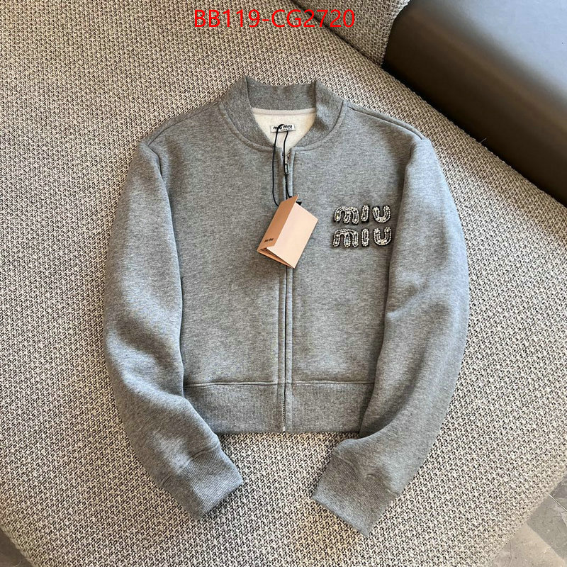 Clothing-MIU MIU buy high quality cheap hot replica ID: CG2720 $: 119USD