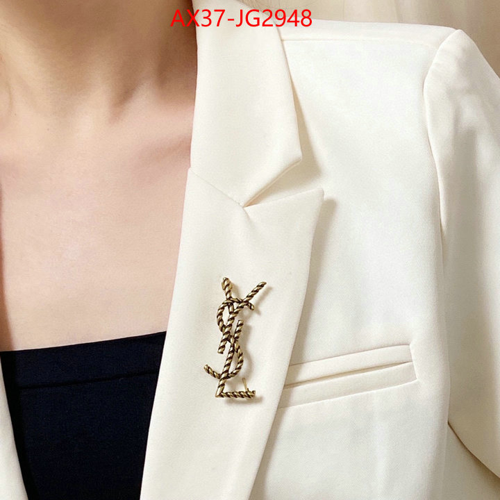 Jewelry-YSL best quality fake ID: JG2948 $: 37USD