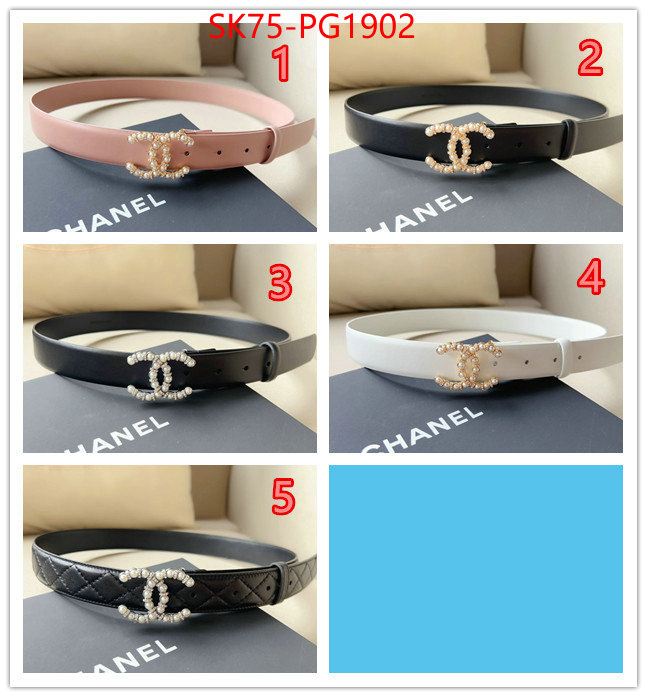 Belts-Chanel top ID: PG1902 $: 75USD