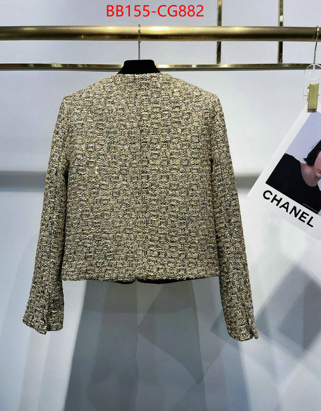 Clothing-Chanel fake designer ID: CG882 $: 155USD