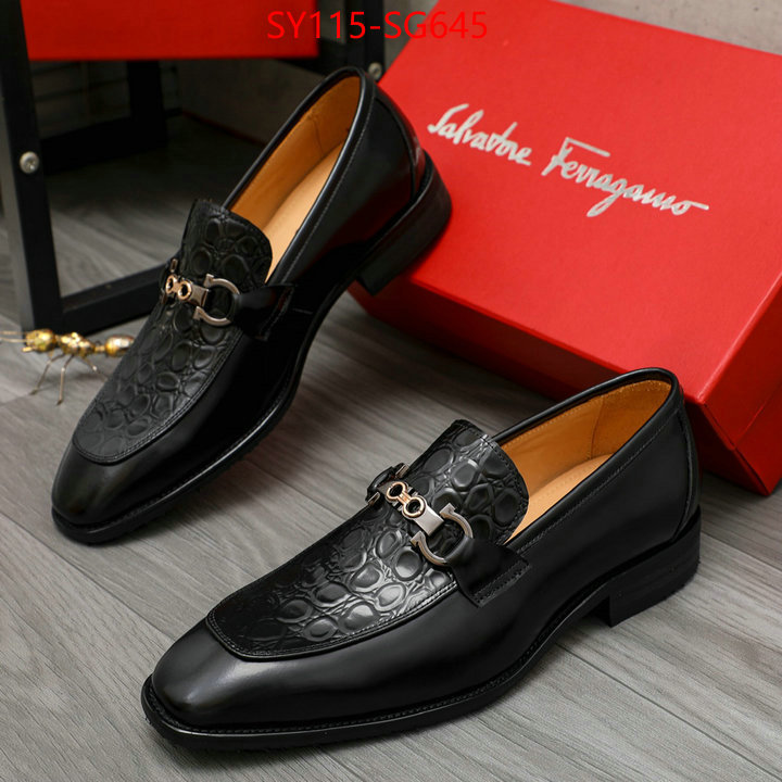 Men shoes-Ferragamo replcia cheap from china ID: SG645 $: 115USD