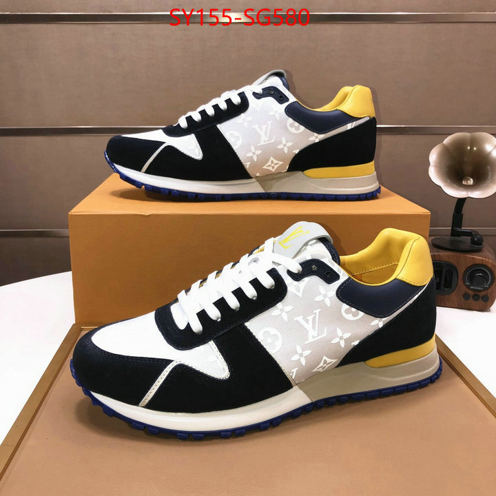 Men Shoes-LV aaaaa class replica ID: SG580 $: 155USD