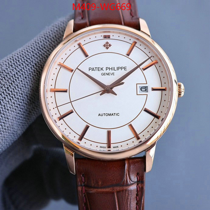 Watch(TOP)-Patek Philippe aaaaa replica designer ID: WG669 $: 409USD