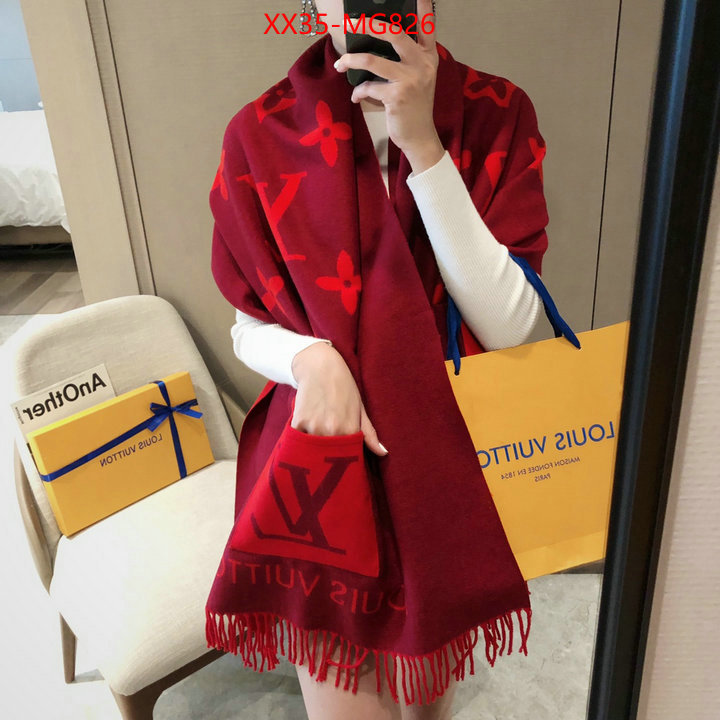 Scarf-LV where to buy fakes ID: MG826 $: 35USD