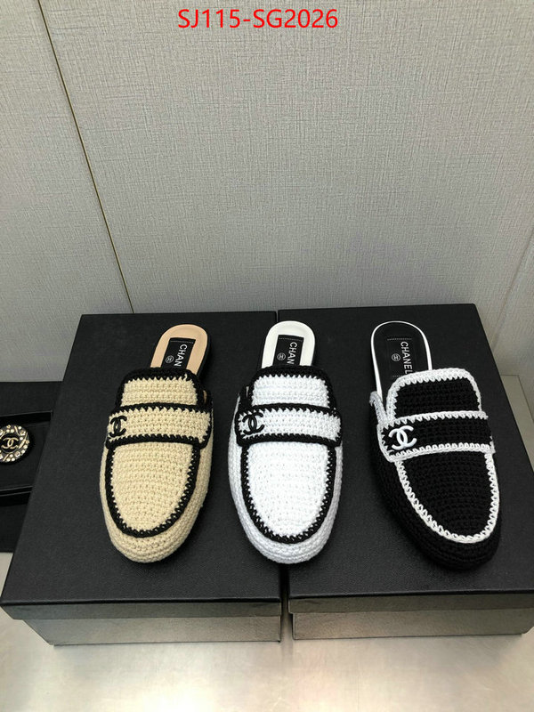 Women Shoes-Chanel the highest quality fake ID: SG2026 $: 115USD