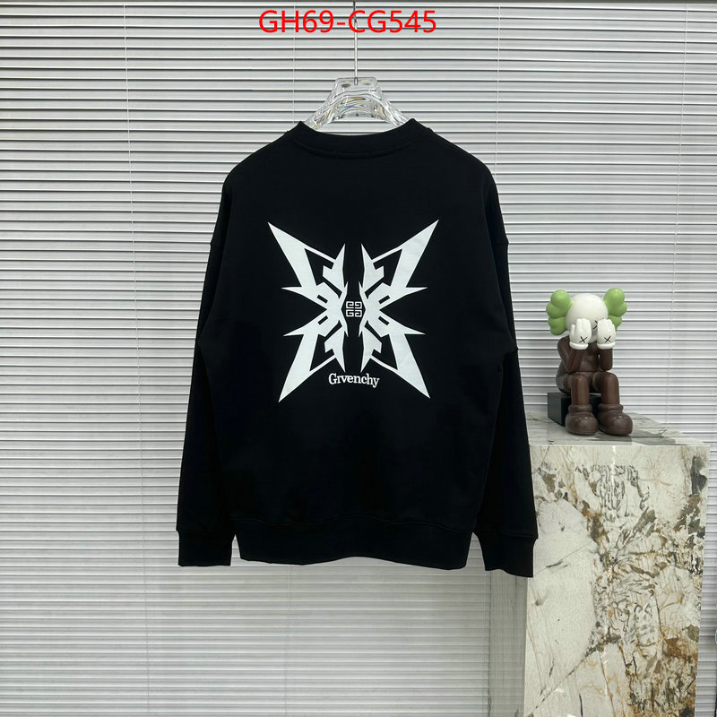 Clothing-Givenchy wholesale designer shop ID: CG545 $: 69USD