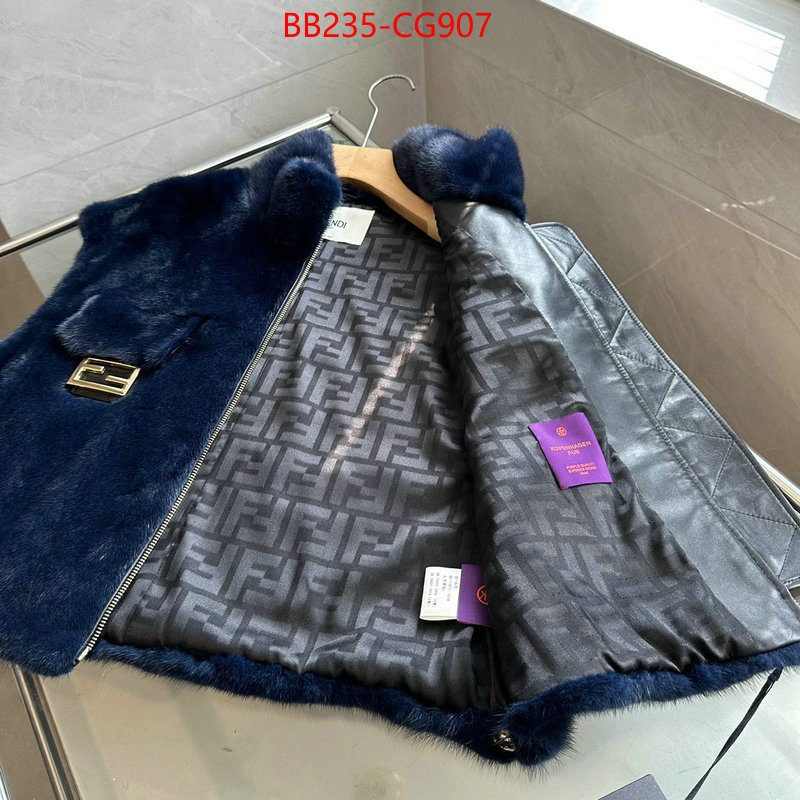 Clothing-Fendi fashion replica ID: CG907 $: 235USD