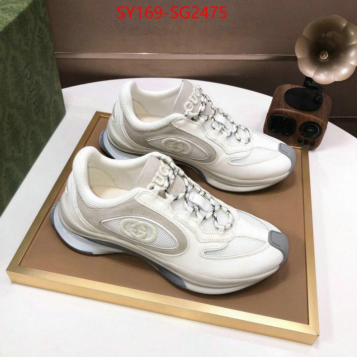 Men Shoes-Gucci where quality designer replica ID: SG2475 $: 169USD