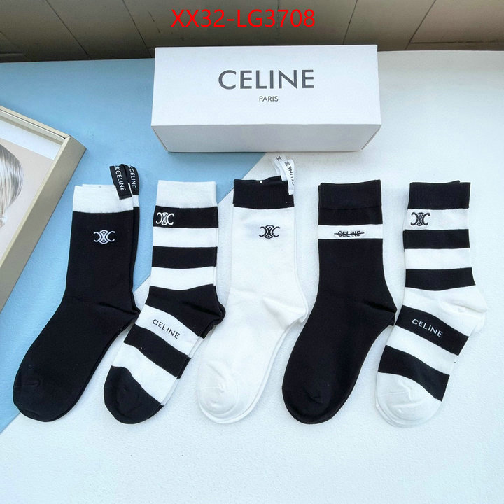 Sock-CELINE buy replica ID: LG3708 $: 32USD