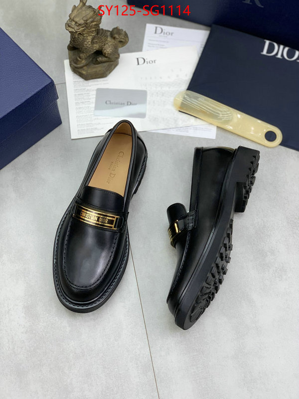 Men shoes-Dior cheap high quality replica ID: SG1114 $: 125USD