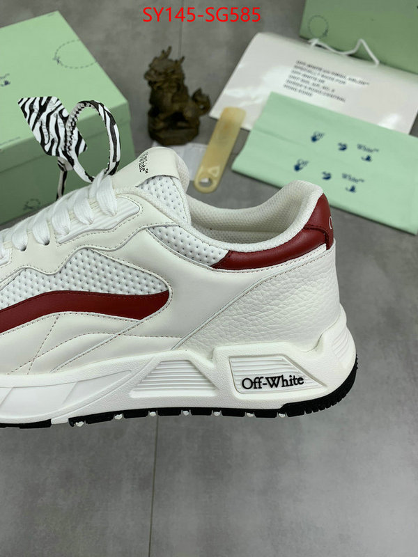 Men Shoes-Offwhite best quality fake ID: SG585 $: 145USD