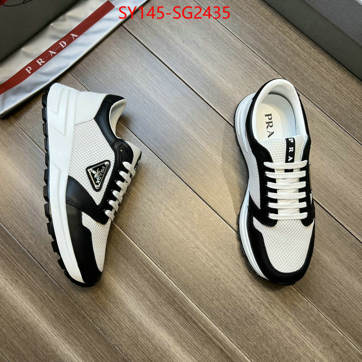 Men shoes-Prada highest quality replica ID: SG2435 $: 145USD