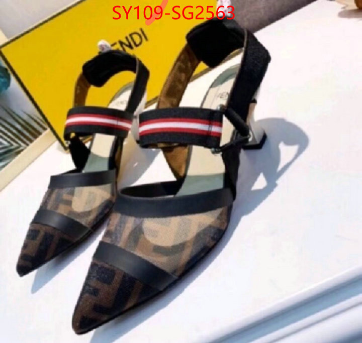 Women Shoes-Fendi what best designer replicas ID: SG2563 $: 109USD