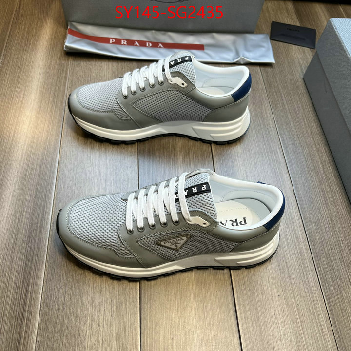 Men shoes-Prada highest quality replica ID: SG2435 $: 145USD