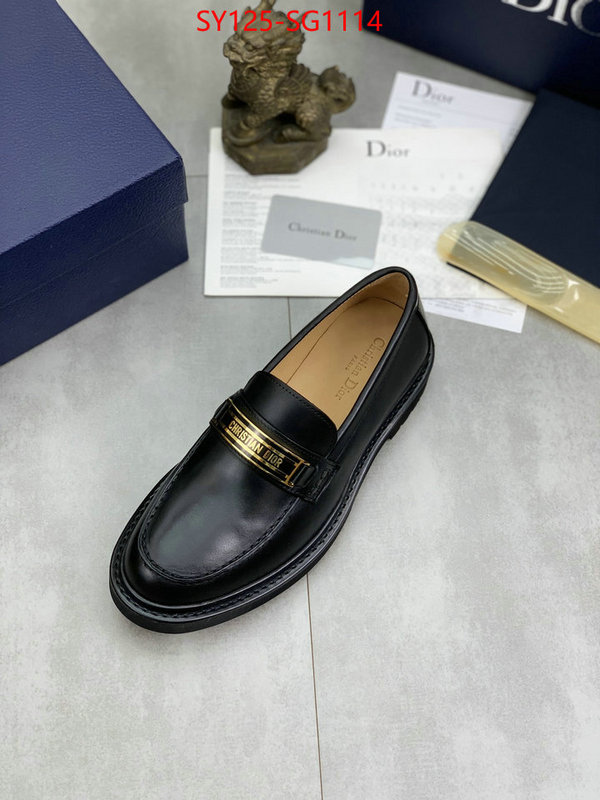 Men shoes-Dior cheap high quality replica ID: SG1114 $: 125USD