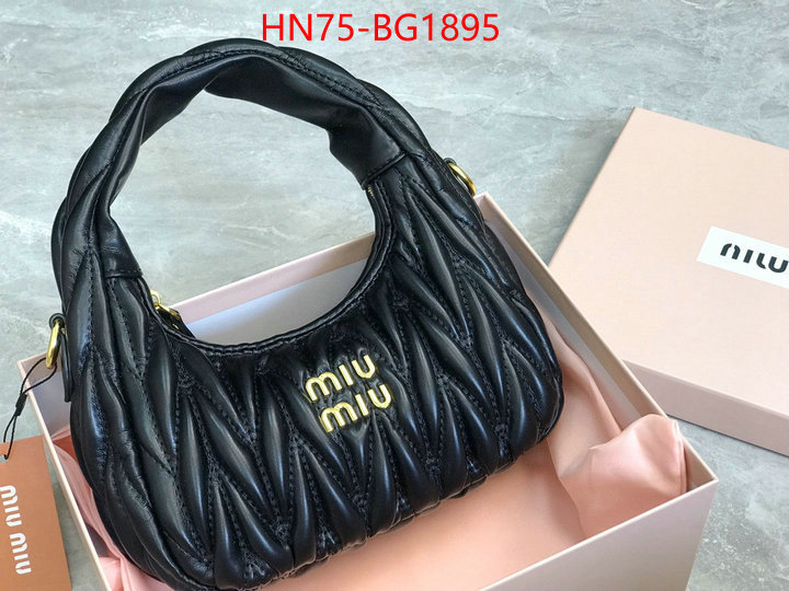 Miu Miu Bags(4A)-Handbag- sell online luxury designer ID: BG1895 $: 75USD