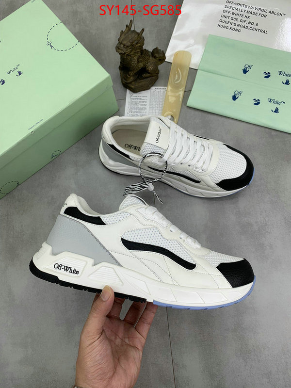 Men Shoes-Offwhite best quality fake ID: SG585 $: 145USD