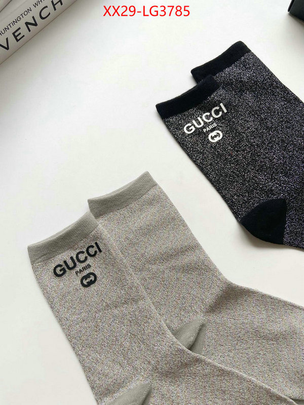 Sock-Gucci luxury cheap ID: LG3785 $: 29USD