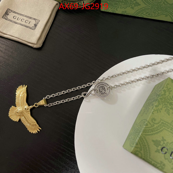 Jewelry-Gucci fake designer ID: JG2919 $: 69USD