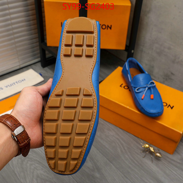 Men Shoes-LV designer fake ID: SG2403 $: 99USD