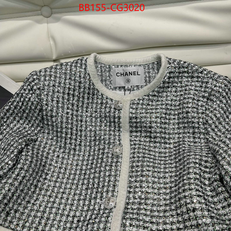 Clothing-Chanel sale ID: CG3020 $: 155USD