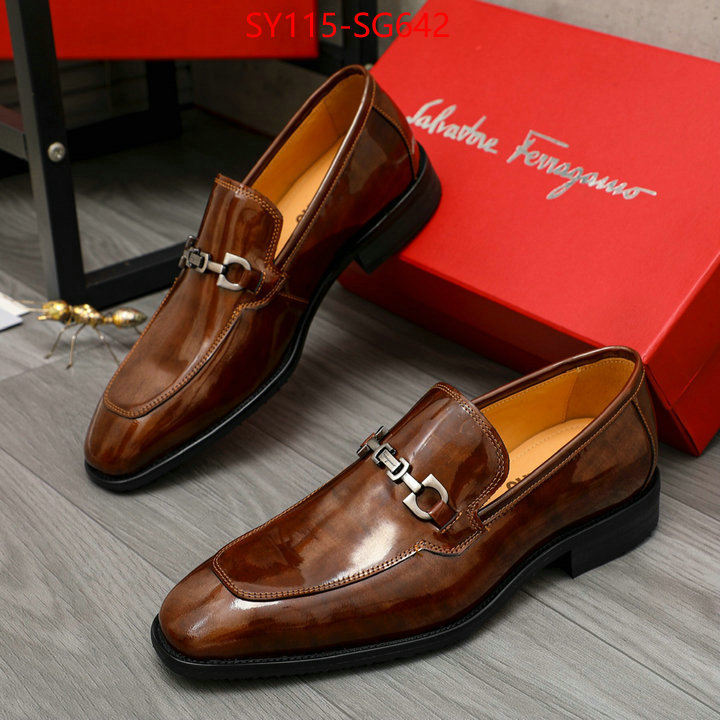 Men shoes-Ferragamo luxury cheap replica ID: SG642 $: 115USD