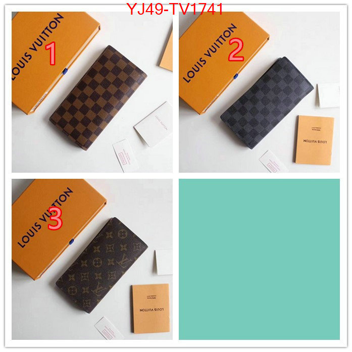 LV Bags(4A)-Wallet buying replica ID: TV1741 $: 49USD