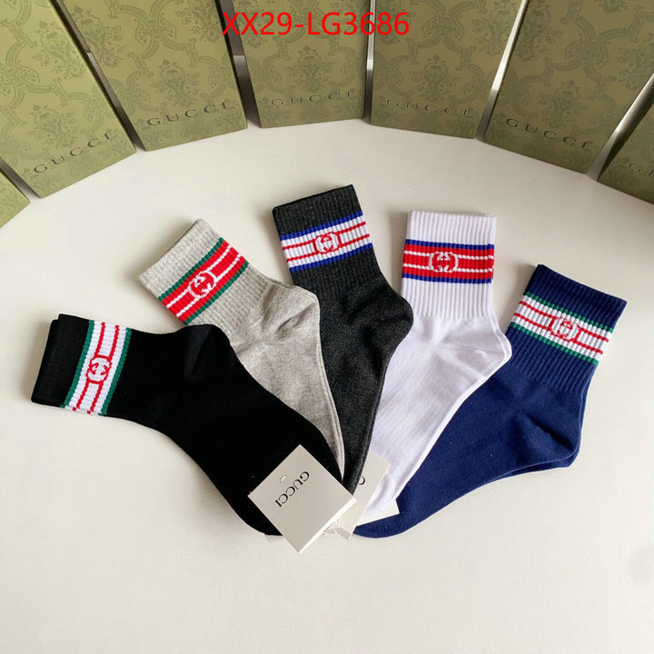 Sock-Gucci top ID: LG3686 $: 29USD