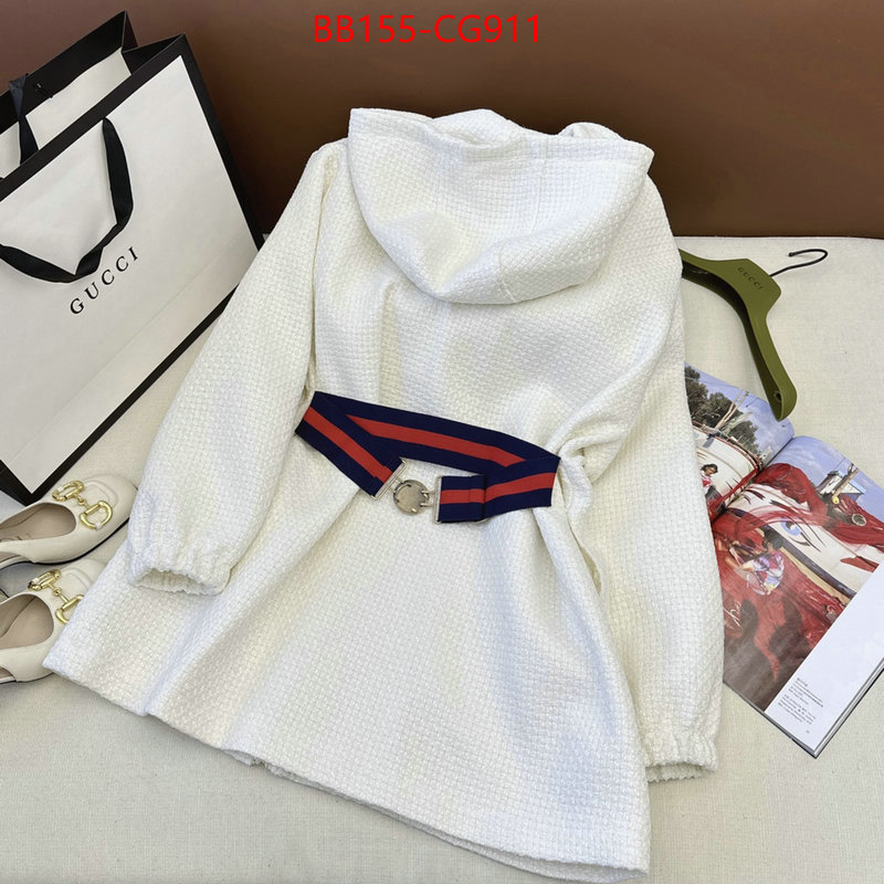 Clothing-Gucci aaaaa+ quality replica ID: CG911 $: 155USD